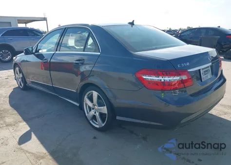 2010 Mercedes-Benz E 350 from USA, damaged, VIN WDDHF5GB5AA078880